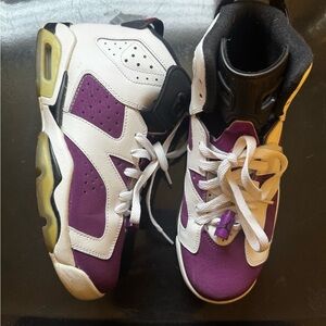 Nike Air Jordan 6 Retro GS in the Grape